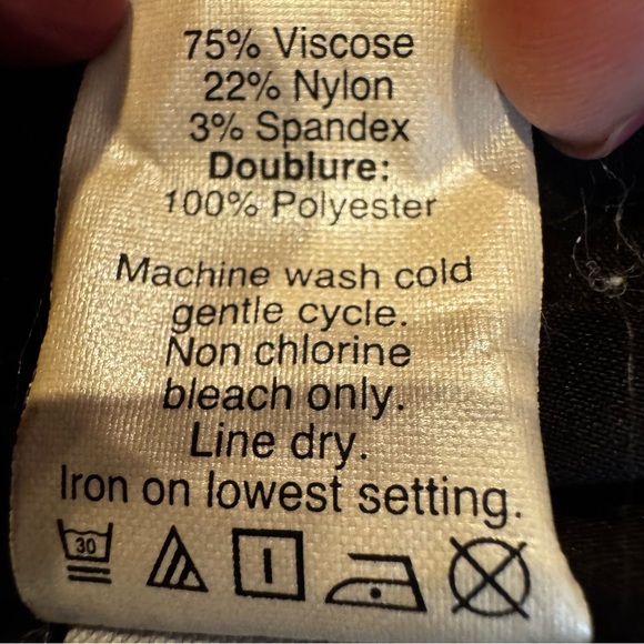 Madewell Classic Colarless Black Blazer- Size 0‎ - Picture 11 of 13